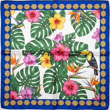 %100 Saf İpek Saten Eşarp